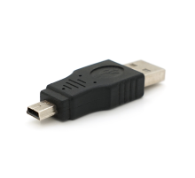 Перехідник USB1.1(F) => miniUSB(M), Black, Пакет
