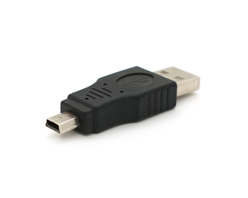 Перехідник USB1.1(F) => miniUSB(M), Black, Пакет Перехідник USB1.1(F) => miniUSB(M), Black, Пакет