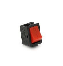 Перемикач ON-OFF KCD1-101, 250VAC/5A, 2 контакти, Red, Q200