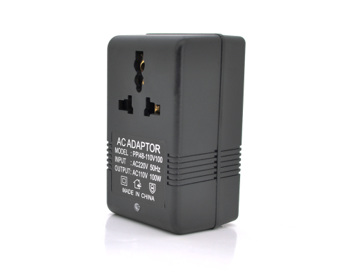 Перетворювач напруги Input 220 V / Output 110V, + універсальна розетка Перетворювач напруги Input 220 V / Output 110V, + універсальна розетка