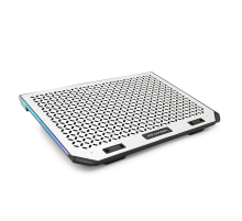 Підставка під ноутбук IceCoorel A17, 10-15.6", 6 * 80mm 1800±10% RPM, корпус пластик + алюміній, 2xUSB 2.0, 366x256x23mm, RGB, Box, Q20