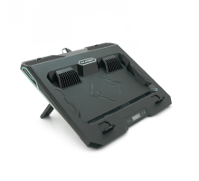 Підставка під ноутбук IceCoorel A3, 10-15.6", 2*60мм 2800±10% RPM, корпус пластик, 2xUSB2.0 + LCD + speed controllers, 400x350x45mm, Black, Box, Q10 Підставка під ноутбук IceCoorel A3, 10-15.6", 2*60мм 2800±10% RPM, корпус пластик, 2xUSB2.0 + LCD + speed controllers, 400x350x45mm, Black, Box, Q10