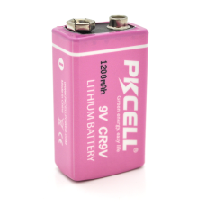 Батарейка літій-оксид-магнієва PKCELL LiMno2, CR9V 1200mAh 3.6V, OEM Q36/144