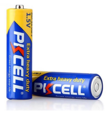 Батарейка сольова PKCELL 1.5V AA/R6, 2 штуки shrink ціна за shrink, Q20/360