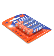 Батарейка лужна PKCELL 1.5V AA/LR6, 4 штуки у блістері ціна за блістер, Q12