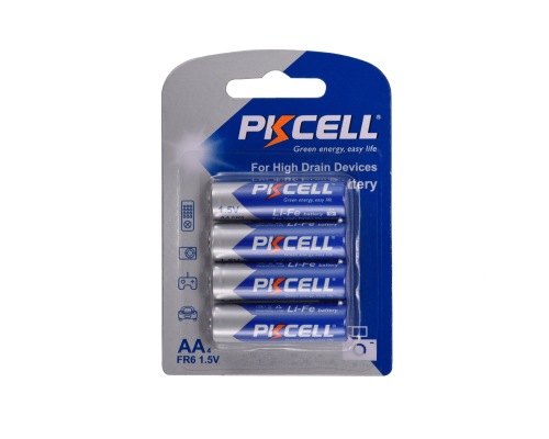 LiFe FR6 Non-rechargeable Lithium batter y, 4шт. в бістері