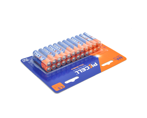 Батарейка лужна PKCELL 1.5V AAA/LR03, 24 штуки у блістері ціна за блістер, Q12