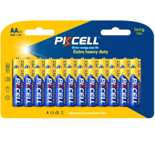 Батарейка сольова PKCELL 1.5V AA/R6, 24 штуки у блістері ціна за блістер, Q12