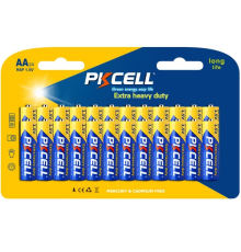 Батарейка сольова PKCELL 1.5V AA/R6, 24 штуки у блістері ціна за блістер, Q12