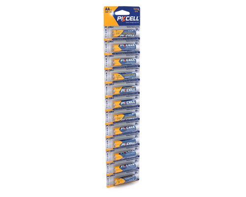 Батарейка сольова PKCELL 1.5V AA/R6, 12 штук у блістері ціна за блістер, Q10