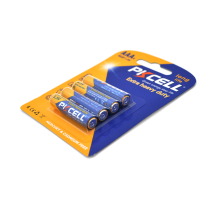 Батарейка сольова PKCELL 1.5V AAA/R03, 4 штуки у блістері ціна за блістер, Q12/144