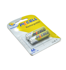 Акумулятор PKCELL 1.2V AA 2800mAh NiMH Rechargeable Battery, 2 штуки у блістері ціна за блістер, Q12