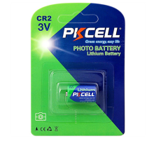 Батарейка літієва PKCELL 3V CR2 850mAh Lithium Manganese Battery ціна за блист, Q8/96