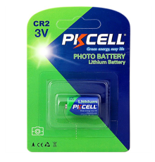 Батарейка літієва PKCELL 3V CR2 850mAh Lithium Manganese Battery ціна за блист, Q8/96