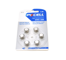Батарейка повітряно цинкова PKCELL 1.4V ZA312, 6 штук у блістері, ціна за блістер, Q