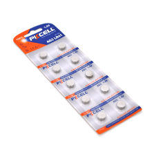 Батарейка лужна PKCELL 1.5V AG3, 10 штук в блістері ціна за блістер, Q
