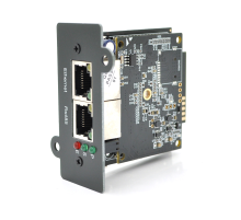 Карта віддаленого управління SNMP для ДБЖ, Lan, RS232, 12V, 110x70x24mm