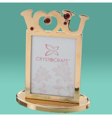Фоторамка "Love" Crystocraft 0437-042