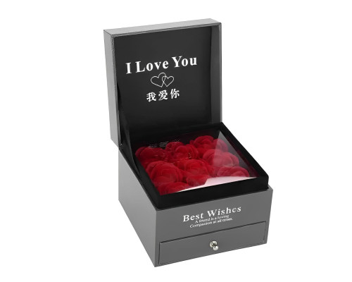 Подарунковий набір мила з троянд I Love You XY19-49