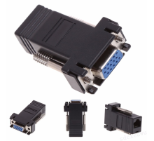 Пасивний подовжувач VGA, RJ-45 to VGA