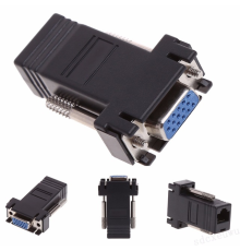 Пасивний подовжувач VGA, RJ-45 to VGA