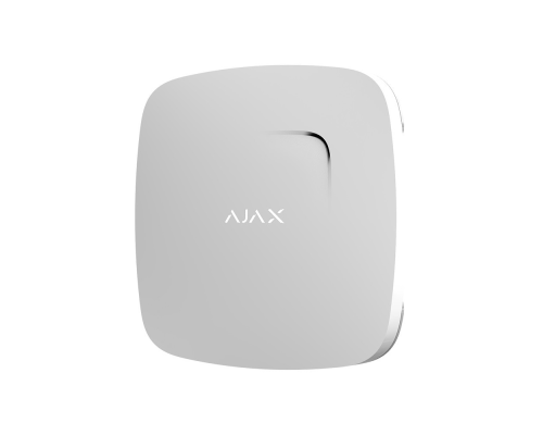 Бездротовий датчик детектування диму і чадного газу Ajax FireProtect Plus white Бездротовий датчик детектування диму і чадного газу Ajax FireProtect Plus white