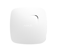 Бездротовий датчик детектування диму Ajax FireProtect white