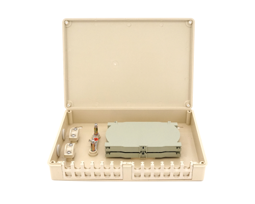 Сплайс-касета Merlion ML-OP-S402A-24C до 24 зварних з'єднань, SC Simplex adaptor