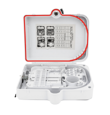 Муфта оптична Merlion ML-OP-F211-SC, 24 SC simplex adaptor, матеріал ABS