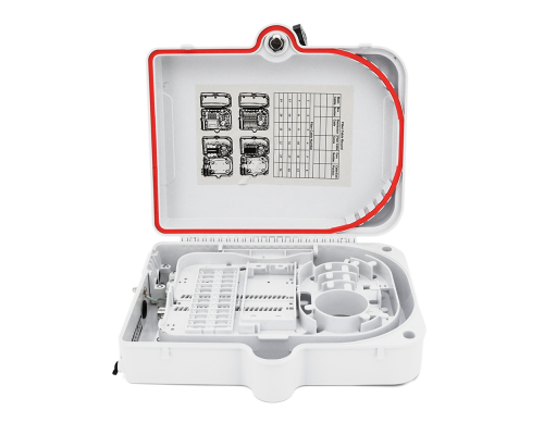 Муфта оптична Merlion ML-OP-F211-SC, 24 SC simplex adaptor, матеріал ABS