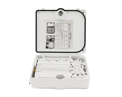 PON-box Merlion ML-OP-S222-SC 12-канальний, SC Simplex adapter, матеріал ABS, IP65