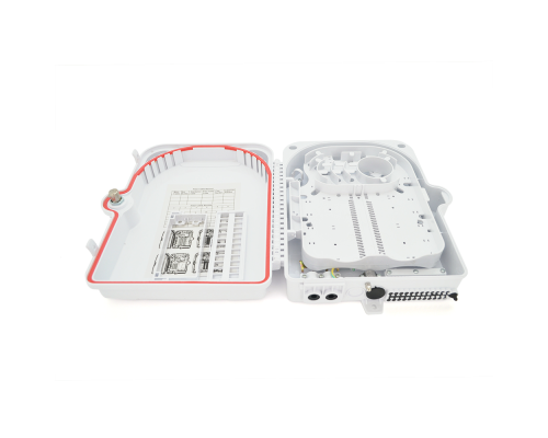 Муфта оптична Merlion ML-OP-F212-PLC, for 2pcs 1*8plc, SC adaptor, матеріал ABS
