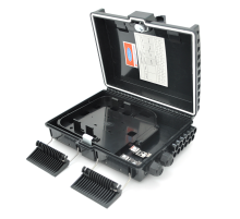 Муфта оптична Merlion ML-OP-F214-PLC, for 8 SC adaptor, матеріал ABS