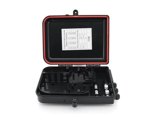 Муфта оптична Merlion ML-OP-F210-SC, IP65, герметична, for 16 SC simplex adaptor, матеріал ABS