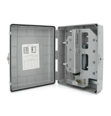 PON - box Merlion ML-OP-S233-SC 48-канальний, SC Simplex adapter, матеріал ABS, IP65