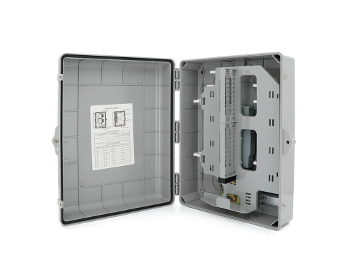 PON - box Merlion ML-OP-S233-SC 48-канальний, SC Simplex adapter, матеріал ABS, IP65
