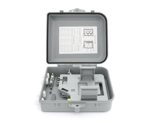 PON - box Merlion ML-OP-S231-SC 24-канальний, SC Simplex adapter, матеріал ABS/PP, IP65