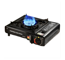 Портативна газова плита MS-155A, Black, Box