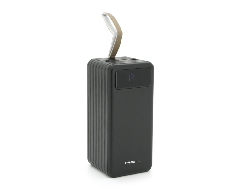 Powerbank ACL PW-94 80000mAh, 4xUSB, 4 кабелі (USB/Micro/Type-C/Lighting), 1,4 кг, Black, Box Powerbank ACL PW-94 80000mAh, 4xUSB, 4 кабелі (USB/Micro/Type-C/Lighting), 1,4 кг, Black, Box