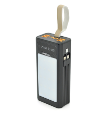 Powerbank ACL PW-85 30000mAh, LIGHTER, Type-C + Lighting, Black, Box