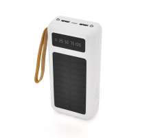 Powerbank ACL PW-61 30000mAh, SOLAR, Type-C/Lighting/Micro/USB, WHITE, Box