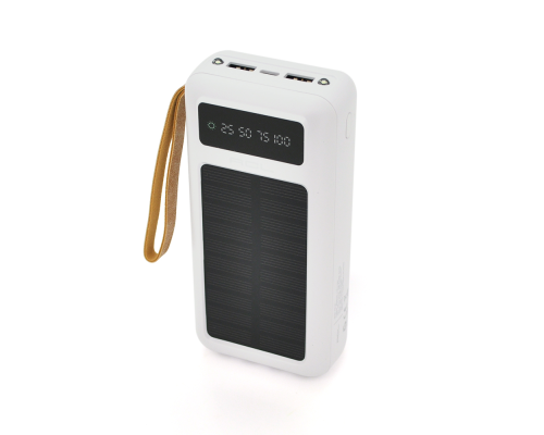 Powerbank ACL PW-61 30000mAh, SOLAR, Type-C/Lighting/Micro/USB, WHITE, Box Powerbank ACL PW-61 30000mAh, SOLAR, Type-C/Lighting/Micro/USB, WHITE, Box
