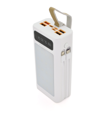 Powerbank ACL PW-85 30000mAh, LIGHTER, Type-C + Lighting, WHITE, Box