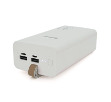 PowerBank Bunsey BY-40 30000mAh, Input:MicroUSB+Type-C, Output:2USB/Type-C, QC22.5W/PD20W, White