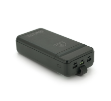 Powerbank LIONPATTON L45, 40000mAh, QC3.0, MicroUSB, Type-C, Lighting, 3xUSB, Black, Box