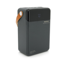 Power Bank Remax RPP-566 80000mAh, 3USB+Type-C+Lighting, 20W, Black, 1.74kg Power Bank Remax RPP-566 80000mAh, 3USB+Type-C+Lighting, 20W, Black, 1.74kg