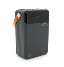 Power Bank Remax RPP-566 80000mAh, 3USB+Type-C+Lighting, 20W, Black, 1.74kg