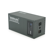 Power Bank Remax RPP-161 50000mAh, PD 27W+QC 22.5W, Gray, 1.054kg