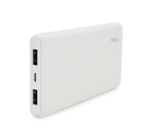 PowerbankTtec 10000mAh, Output: 2USB/microUSB, 20W, White PowerbankTtec 10000mAh, Output: 2USB/microUSB, 20W, White