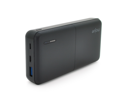 PowerbankTtec Mojue 20000mAh, Output: USB/Type-C/microUSB, 20W, Black